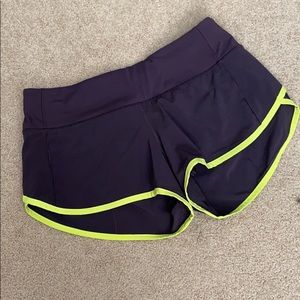 Lululemon size 4 speed shorts